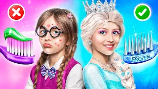 How to Become Elsa! Frozen Extreme Makeover!