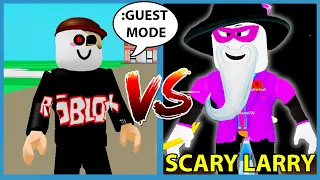 GUEST MODE VS SCARY LARRY!! - Roblox Break In