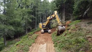 Mur GmbH Mühlbach / Forst - Wegebau Cat 323 Südtirol