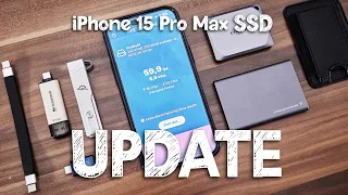 iPhone 15 Pro Max - SSD & Flash Drive Update