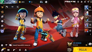 BOBOIBOY YING YAYA FANG MASUK GAME FREE FIRE!!! GAME LUCU FF