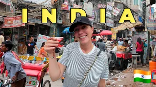 Recorriendo un mercado local en Nueva Delhi, INDIA: ¡es una locura! | GLADYS SEARA