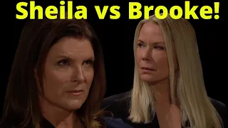 Brooke confronts Sheila! Sheila vows Revenge! The Bold and the Beautiful Recap 5/20/22