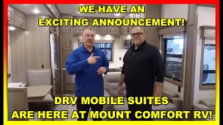 New 2023 DRV Mobile Suites 41RKDB Review with Special Guest | Mount Comfort RV