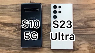 Samsung Galaxy S10 5G vs Samsung Galaxy S23 Ultra