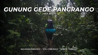 PENDAKIAN GUNUNG GEDE PANGRANGO via CIBODAS - Kondisi Jalur Terkini