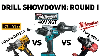 MAKITA 40V vs. Milwaukee vs. DeWalt - Best Hammer Drill In 2022? [DRILL SHOWDOWN Round 1]