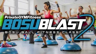 Bosu Ball - Glute & Stability Workout (W1, D1) Level 2 | BOSUBLAST 2 🔥 500-600 kcal (FOLLOW ALONG!)