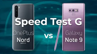 OnePlus Nord vs Samsung Galaxy Note 9