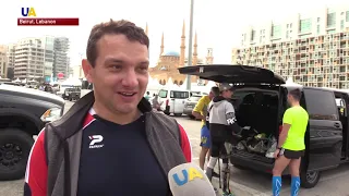 Ukrainian Veterans Participate in Beirut Marathon for the First TIme