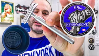 💈 Yaqi Stylus Safety Razor + Never Alone = Great Shave! | How To Shave YOUR PRIVATES