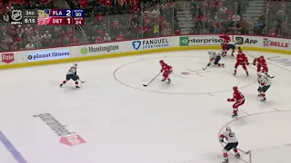 Crazy Sequence When Red Wings Players Blocked 4 Shots In a Row