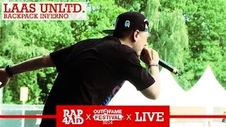 Laas Unltd. - Backpack Inferno - LIVE at the Out4Fame Festival 2014 - RAP4AID
