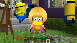 MINION PREGNANT! WHAT HAPPENED TO in MINECRAFT INVESTIGATION ! Scary Minion vs Minions - Gameplay