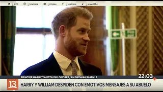 Muerte Príncipe Felipe: Harry y William despiden con emotivos mensajes a su abuelo