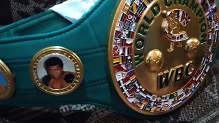 WBC Boxing Replica Title Belt With Leather Strap