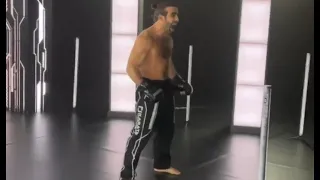 Rafael Aghayev training for Karate Combat