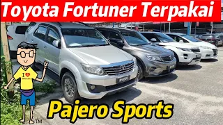 #704 Pajero Sports & Toyota Fortuner Terpakai