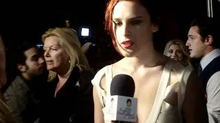 Rumer Willis with KimzHollywoodList