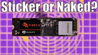 Do stickers and heatsinks matter for NVMe SSDs? PCIe gen 5 drive testing!