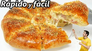 ¡Receta RÁPIDA Y FÁCIL! ¡PAN de ALGODÓN relleno! 😍😍SUPER RICO