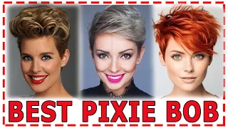 40 Trendy Pixie Haircut 2024 Women can refresh your for women over 30.