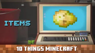 Items: Ten Things You Probably Didn't Know About Minecraft