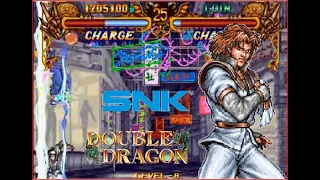 Double Dragon Neo Geo Level-8 Amon No Lose Playthrough