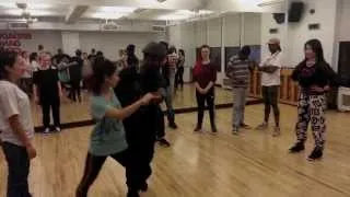 Jeff Selby & Robyn Baltzer New Style Hustle Workshop @ Broadway Dance Center 1-2-14