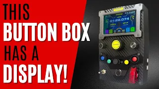 Useful Sim Racing Accessory - Button Box & Dash Display in One