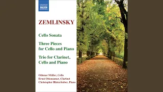 Trio for Clarinet, Cello and Piano in D Minor, Op. 3: I. Allegro ma non troppo