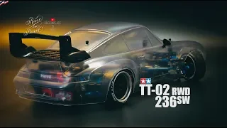 TAMIYA TT-02 RWD 236SW PORSCHE 911 GT2