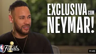Entrevista completa com Neymar , Neymar fala que já sabia sobre ida de messi para Miami #neymar #fy