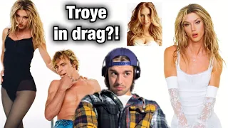 Troye Sivan in Drag = Scarlett Johansson?! One Of Your Girls (Official Music Video Reaction)