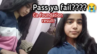 My CA foundation December 2023 result reaction | Pass or Fail ??