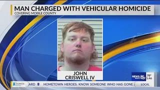 Man charged with vehicular homicide after woman dies in head-on crash