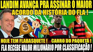 LANDIM AVANÇA PARA ASSINAR O MAIOR ACORDO DA HISTÓRIA DO FLAMENGO/HOJE TEM FLABASQUETE/SITUAÇÃO NICO