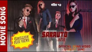 V-TEN -SARAUTO// OFFICIAL LYRICAL VIDEO ,FT-SUMI MOKTAN// V-10 MUSIC [LYRICS]