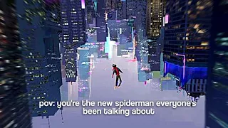 pov: you're the new spiderman everyone's been talking about | sped up | atsv playlist