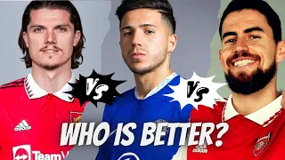 Marcel Sabitzer VS Enzo Fernandez VS Jorginho, The best is???