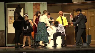 The dead bodies are staking up during a play Clue at Patrick Henry High School