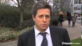 Hugh Grant urges UK PM to act on Leveson's recommendations