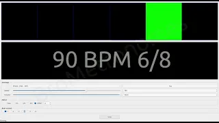 BroMetronome 90 BPM 6/8