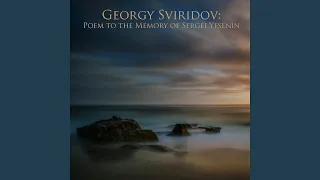 Poem to the Memory of Sergei Yesenin: No. 9, I Am the Last Poet of the Countryside