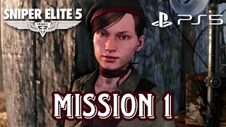 Sniper Elite 5 - Gameplay PS5 - Mission 1 - SanceszKO gameplay