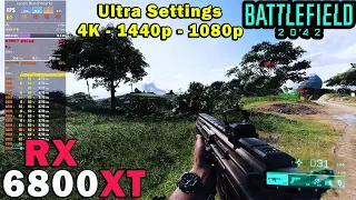 Battlefield 2042 | RX 6800 XT | Ryzen 7 5800X | 4K - 1440p - 1080p | Ultra Settings