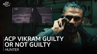 ACP Vikram Guilty Or Not Guilty? ft. Suniel Shetty | Hunter | Amazon miniTV