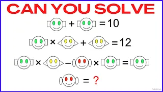 Can You Solve this Emoji Math Puzzle? | Fast and Easy Explanation