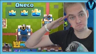 ЧТО ТВОРИТ ЭТОТ 1 ЛВЛ? Тупа показал РАКАМ как надо ТАЩИТЬ / Clash Royale