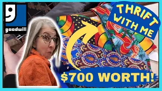 I FOUND $700 WORTH OF TIES at Goodwill - Thrift With Me